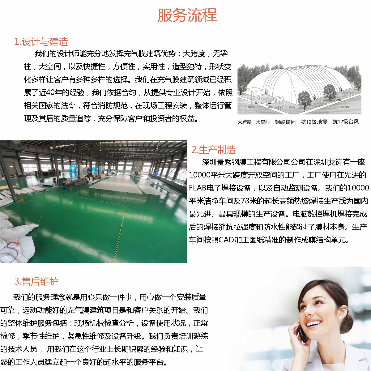 景秀充氣膜結構