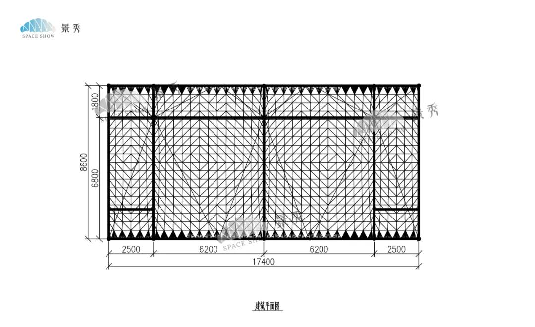 張拉膜結(jié)構(gòu)看臺(tái)
