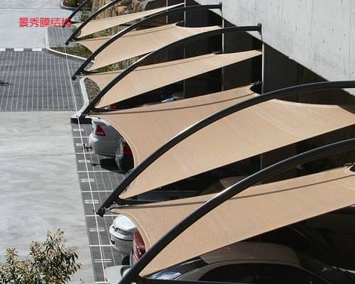 張拉膜車(chē)棚