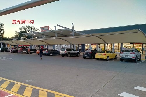 膜結(jié)構(gòu)汽車遮陽棚