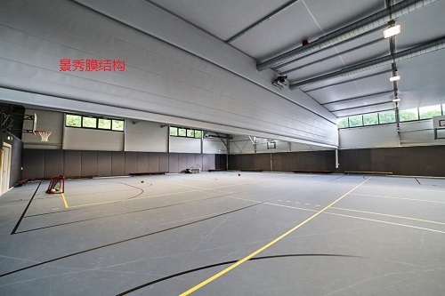 鋼膜結(jié)構(gòu)球場