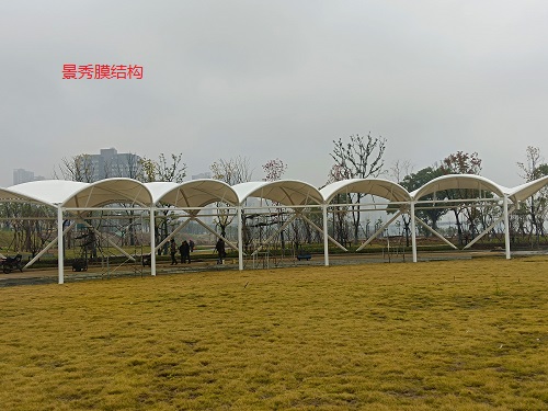 廣場膜結(jié)構景觀棚