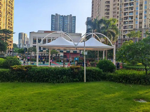 深圳住宅小區(qū)雨棚