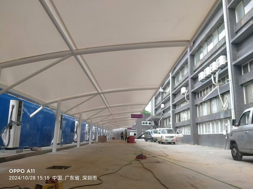 加工膜結(jié)構(gòu)定制車棚