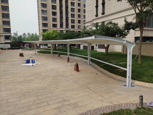 深圳膜結構遮陽車棚公司