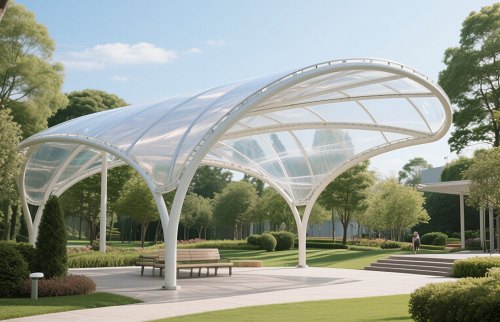 ETFE 膜結(jié)構(gòu)景觀棚生成圖片.png